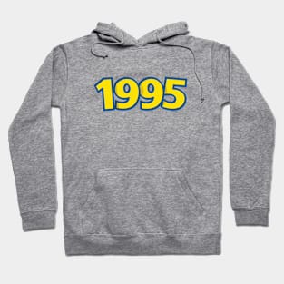 1995 Nostalgic Logo 90s kid Hoodie